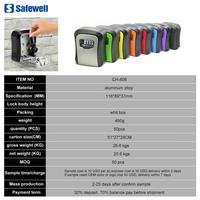 Safewell CH-806 Boîte à clés numérique murale portable personnalisée avec code de stockage à 4 chiffres pour l'extérieur – Vente en gros