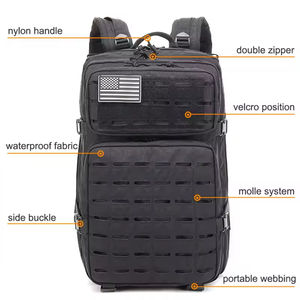 Mochila Táctica Impermeable de 45L con Logotipo Personalizado OEM, con Marco Externo, Material Oxford 900D, para Deportes al Aire Libre - Product Image 5