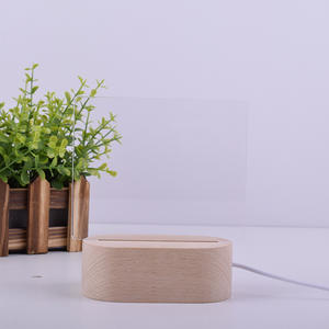 Folha de acrílico branca de <span class=keywords><strong>led</strong></span>, borracha criativa de <span class=keywords><strong>led</strong></span> com luz noturna 3d faça você mesmo - Product Image 6