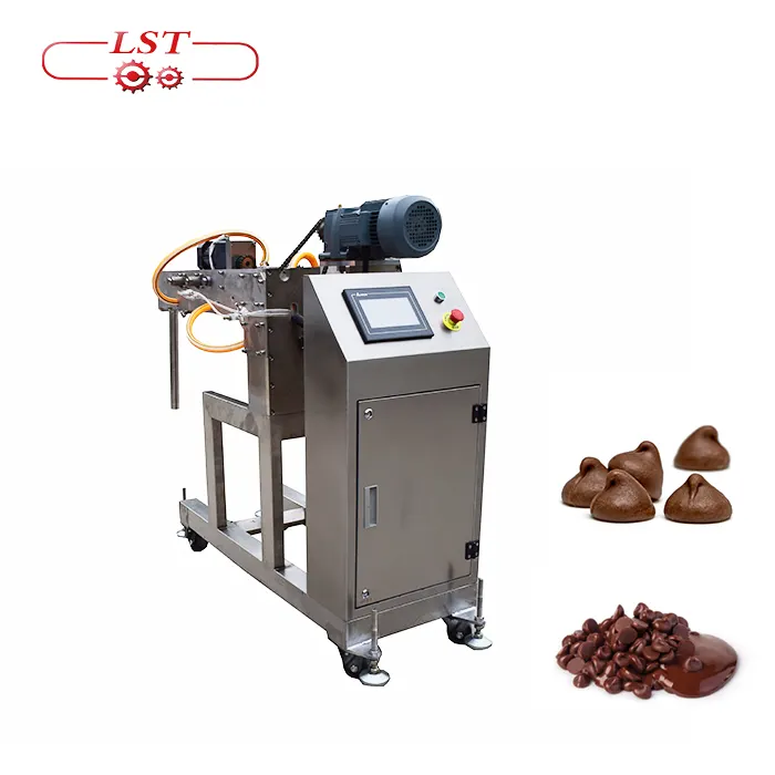 LST çikolata cipsi yapma makinesi çikolata damla yatırma makinesi