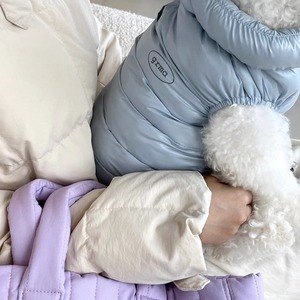 Chaleco Cálido de Invierno para Perros Pequeños, Estilo Yorkshire, Color Morandi, Ecológico, Moderno, de Algodón Sólido, Clásico, Ropa para Mascotas de Año Nuevo - Product Image 4