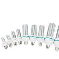 Ampoule LED spirale en forme de maïs, culot E27, cercle complet en U, usage résidentiel, super lumineuse 6500K/3000K, CRI élevé 85