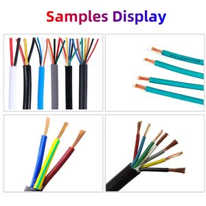 Máquina Pelacables Neumática Sinrad para Cable de Alimentación Multifilar con Aislamiento, Pelado Horizontal de Cables, AC 110V/220V 32 # -16 #   Cable - Product Image 6