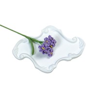 DREA Bouquet de fleurs artificielles en laine tricotées à la main, motif mignonnes-fleurs, pour cadeaux d'anniversaire et de Noël, vente en gros
