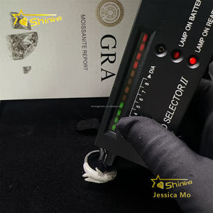 Уникальный дизайн, бижутерия в виде животного с логотипом акулы, огненного человека, хип-хоп, S925, серебро со льдом Vvs1, кольцо с муассанитом - Product Image 2