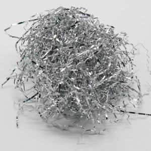 Lujoso Relleno Metálico Iridiscente de Papel Mylar Dorado Biodegradable, Papel Triturado de Corte Ondulado para Relleno - Product Image 5