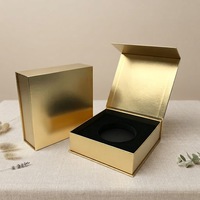 Boîte-cadeau de luxe personnalisée en forme de livre avec surface lisse pour vernis à ongles doublure éponge haut de gamme UV à l'huile