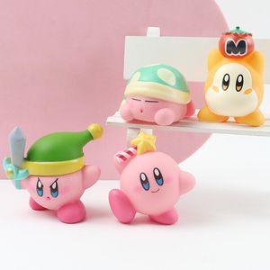 Set de 8 Figuras de Acción de <span class=keywords><strong>Kirby</strong></span> de PVC Rosa, Decoración para Pastel, con Empaque Original - Product Image 3