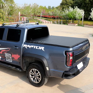 Couvre-caisses de camion pliables en trois parties Benext, en vinyle, pour Ranger, Hilux, <span class=keywords><strong>D</strong></span>-<span class=keywords><strong>max</strong></span>, BYD Shark6, souple, enroulable, imperméable - Product Image 2