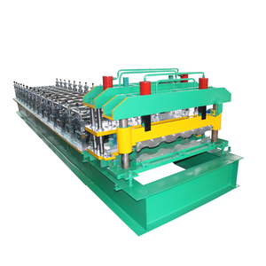 Automatic Roll Forming Color Steel Metal Profile Glazed Brick <strong>Roof</strong> Tile <strong>Making</strong> <strong>Machine</strong> - Product Image 2