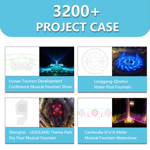 Fontana Musicale Commerciale Personalizzata in Acciaio Inossidabile con Luci LED Multicolore Programmabili, Ecologica e Durevole per Giardini Danzanti - Product Image 2