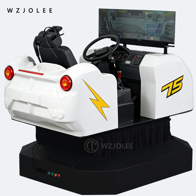 Dynamic Virtual VR Widescreen Curved Screen Car Driving Simulator