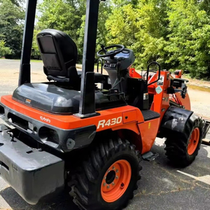 Cargadora de ruedas Kubota R430 con amplia aplicación en construcción, agricultura municipal y silvicultura - Product Image 6