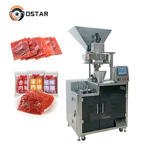 Dried Pork Slice Premade Bag Sealing Machines For Packaging Machine Meat Beef Pork Jerky Snack Bagging Packaging Food