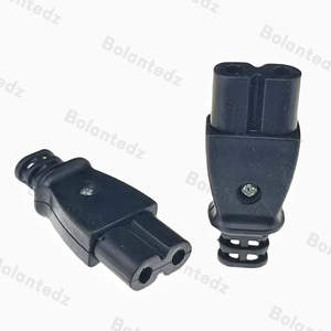 C7 Netz stecker IEC C8 Kabelst ecker 2 Buchsen Selbst verkabeln des Kabel 2.5A 250V Für DIY-Kabel Elektrischer Stecker - Product Image 1