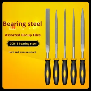 Juego <span class=keywords><strong>de</strong></span> Limas Surtidas para Trabajar la Madera, <span class=keywords><strong>Herramientas</strong></span> <span class=keywords><strong>de</strong></span> Pulido, Limas Pequeñas Ultrafinas para Pulir Madera, Acero para Rodamientos, Corte <span class=keywords><strong>de</strong></span> Doble Línea - Product Image 3