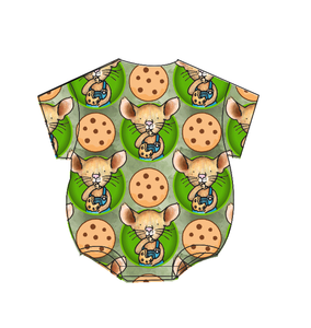 Özelleştirilmiş bambu tek parça pijama bebek tulum tulum kabarcıklar kabarcıklar tulum stilleri - Product Image 4