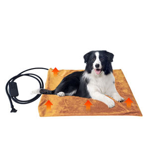 Couverture chauffante <span class=keywords><strong>électrique</strong></span> pour animaux <span class=keywords><strong>de</strong></span> compagnie <span class=keywords><strong>de</strong></span> qualité supérieure, personnalisable avec étiquette privée, lavable, imperméable, grande, douce et chaude, pour chats et chiens - Product Image 1