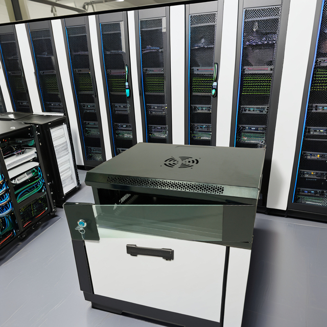 High Quality 19 Inch 9U Wall-Mounted Internet Server Rack 42U Steel Telecom Network 6U 12U Low Price Data Center Outdoor Use