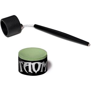 Tiza de Billar TAOM V10 Verde con Soporte para Entrenamiento de Billar - Product Image 6
