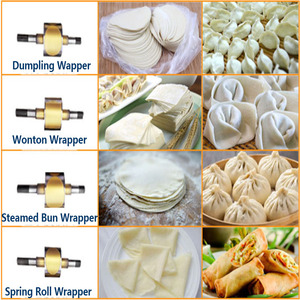 Tortilla de harina roti chapati árabe pan de pita bola de masa hervida samosa empanada envoltura de piel máquina para hacer masa - Product Image 6