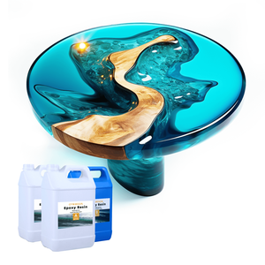 Résine époxy transparente ultra-claire pour coulée profonde, résine époxy pour table de rivière, peintures décoratives, revêtements, carreaux, boîtes - Product Image 4