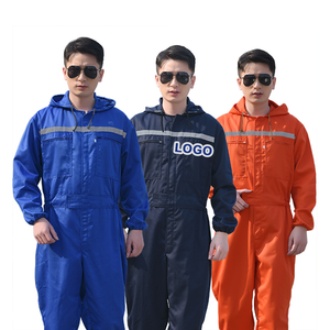 Logo personalizzato ingegneria uniforme tuta da lavoro tuta tuta un pezzo tuta da lavoro vestiti alta visibilità tuta per gli uomini - Product Image 1