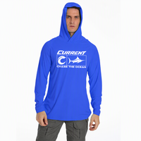 Nouvelle conception respirante UPF 50, antibactérienne, séchage rapide, 100% polyester, équipement et matériel de pêche en eau salée grande taille pour hommes