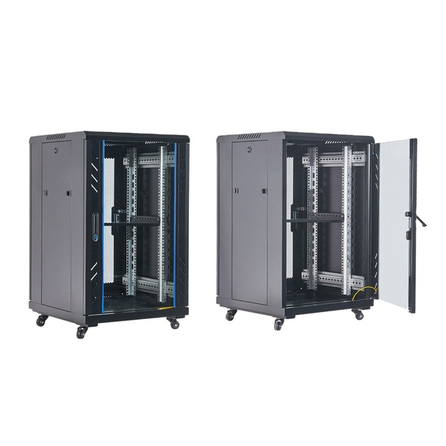 Factory Ready Goods 18U CCTV Rack DDF Switch Network Cabinet Server Rack Enclosure
