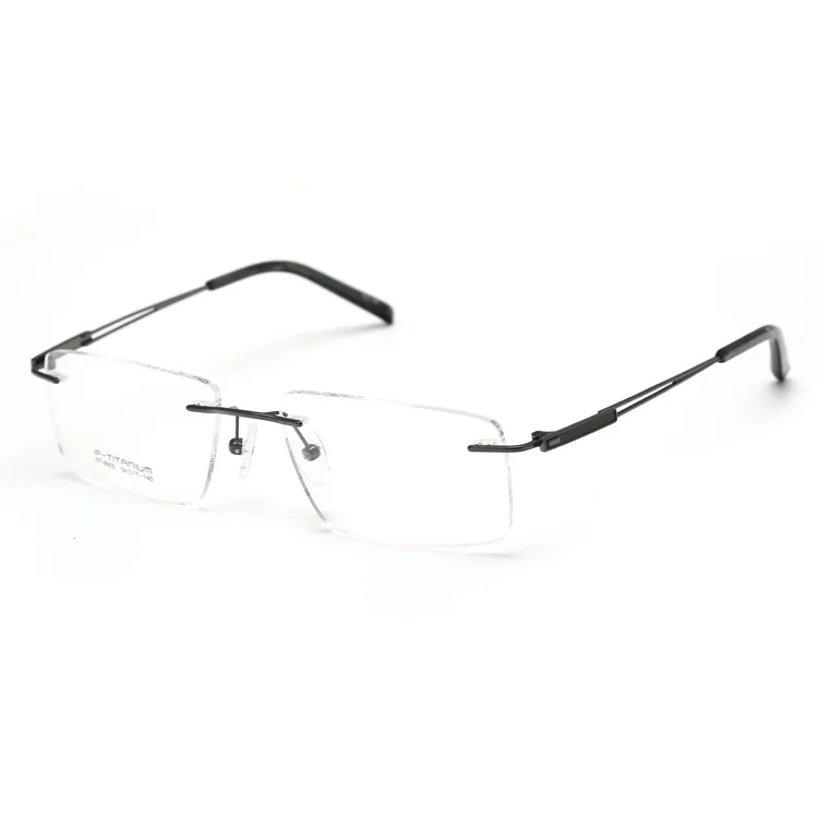 แว่นตากรอบไทเทเนียมน้ำหนักเบา,แว่นตาออปติคอลกรอบบางแฟชั่นจากโรงงาน Gafas Opticas De Titanio
