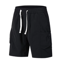 Shorts décontractés en nylon multi-poches à cordon de serrage, style rétro américain, pour homme, été, légers et confortables, collection 2026