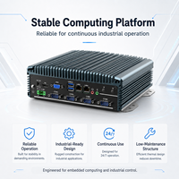 Mini PC sin Ventilador con CPU I3-7100U/I5-7200U/I7-7500U, Doble LAN, Amplio Rango de E/S y Almacenamiento SSD para Kioscos y Control de Pasarelas