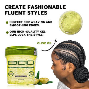 Nuevo Producto: Gel Fijador para el Cabello con Aceite de Oliva, Gel Hidratante sin Enjuague para Todo Tipo de Cabello - Product Image 4