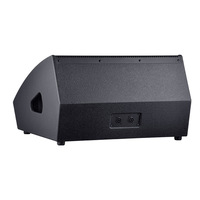 Enceinte de scène passive professionnelle en bois de 15 pouces pour événements et mariages, avec système d'écoute inversée 2.0 canaux stéréo 450W/1800W, pour installation au sol