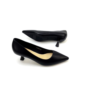 Moda rüzgar bayan ayakkabıları bayanlar için 2024 topuklu sekiz renk deri kök kadın yüksek topuklu - Product Image 3