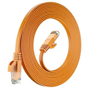 <span class=keywords><strong>สาย</strong></span>เคเบิล <span class=keywords><strong>Cat6</strong></span> แบบแบน ป้องกันสัญญาณรบกวน ผลิตจากทองแดงแท้ ความยาว 1-50 เมตร รองรับความเร็ว 1Gbps หัวต่อแบบ 8P8C สำหรับโปรเจคเตอร์ แล็ปท็อป และจอประชุม - Product Image 1