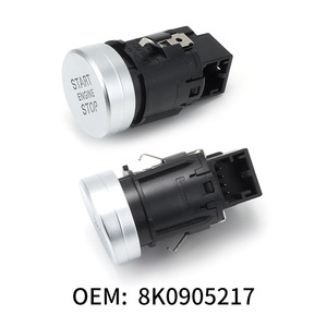 สวิตช์สตาร์ทแบบกดปุ่มเดียว Audi 8K0905217A ระบบเข้าออกโดยไม่ใช้กุญแจ สตาร์ท/ดับเครื่องยนต์ สำหรับ A4L A5 Q5 RS5 S5 - Product Image 4