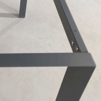 BERSON-escritorio de oficina para ordenador, mesas de lectura baratas, patas de muebles cara a cara, marco de dos asientos