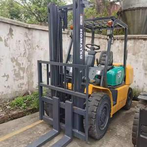 מלגזה מיני דיזל מקורית מיפן, קומטסו 5 טון, עם ממקם מזלגות ומנוע הזזה צדדי, לעבודות מחסן ומשק - Product Image 6