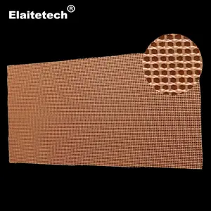 Refrattario fibra di vetro filtro di stoffa e in fibra di vetro di filtrazione della rete della maglia per il filtraggio di alluminio liquido