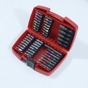 S2 Steel <b>Screwdriver</b> <b>Bit</b> <b>Set</b> 45pcs Security <b>Bits</b> Hard Case Storage Home Tool Kit - Product Image 3