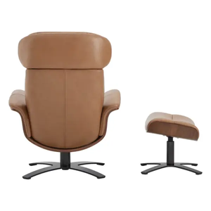 Poltrona Singola Italiana in Pelle Colore a Scelta Poltrona Relax per Arredamento Semplice e Moderno per <span class=keywords><strong>Casa</strong></span> Soggiorno Casual Appartamento - Product Image 2