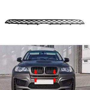 Bmw Front Bumper <b>Ventilation</b> <b>Grille</b> 51117159597 For X5 X6 E70 E71 ABS Replacement Part - Product Image 2