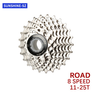 SUNSHINE-SZ vélo de route <span class=keywords><strong>Cassette</strong></span> 8 vitesses 11-23T/25T/28T/30T/32T vélo roue libre K7 pignon pour pièces de vélo - Product Image 6