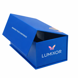 Boîte d'emballage cosmétique personnalisée haut de gamme, fermeture magnétique, boîte cadeau rigide pour sérum de beauté, fabricant de logo personnalisé - Product Image 3