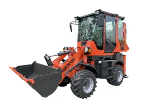 Giao hàng nhanh núi nâng cao Mini backhoe máy xúc loader MR15-10 yunnei yuchai Cummins Mini backhoe loader