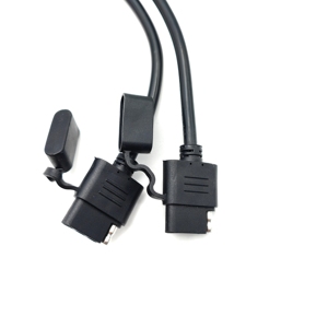 SAE 커넥터 4 Way트레일러 플러그 와이어 하네스 Y 분기 전원 케이블 트럭 LED 백도어 카메라 용 - Product Image 3