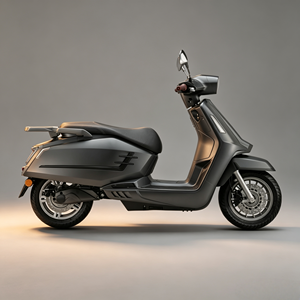 Smart Motorcycle with CarPlay & ABS 200km Range 100km/h Dual <b>72V</b> 40Ah Lithium <b>Battery</b> IP67 Waterproof - Product Image 1