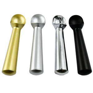 Cuillère à glace en alliage d'aluminium écologique avec logo personnalisé, anti-gel, auto-décongelante, robuste, en métal, pour pâte à biscuits - Product Image 2