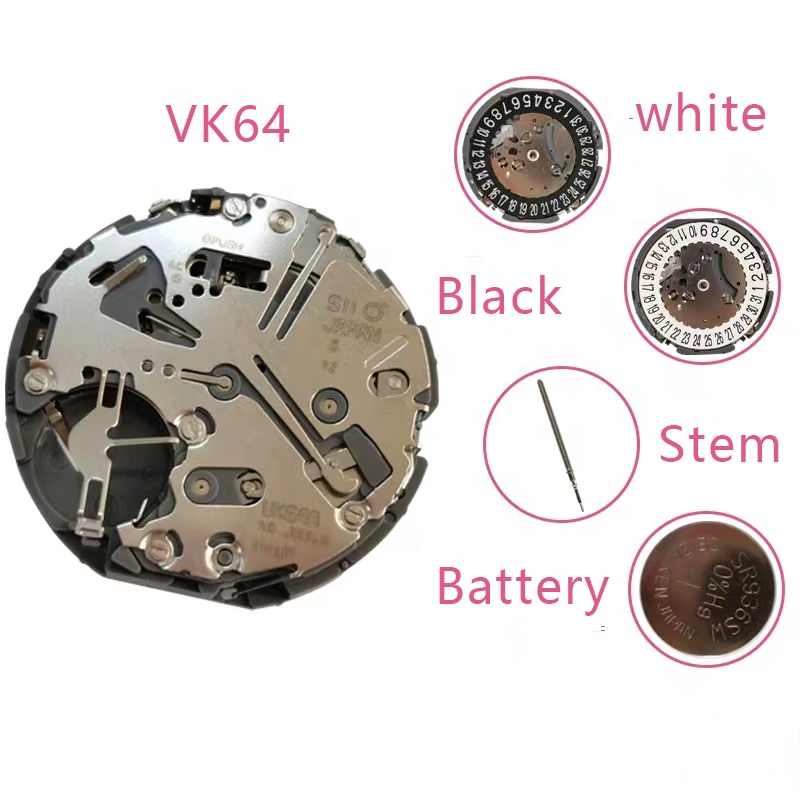 movement _11様　ご確認用 SEIKO VK63 Chronograph Watch Movement VK63A - Gifts-You.com eShop